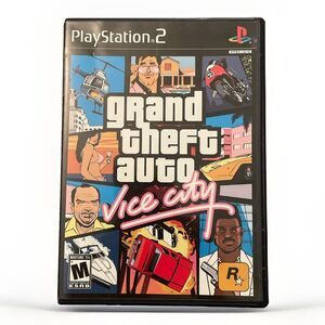 Grand Theft Auto: Vice City Sony PlayStation 2 2003 Rockstar Games Mature